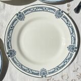 6 Small Plates Blue Iron Earth Salins Arbois Ennege model