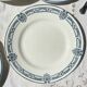6 Petites Assiettes Terre de fer bleue Salins modèle Arbois Ennege