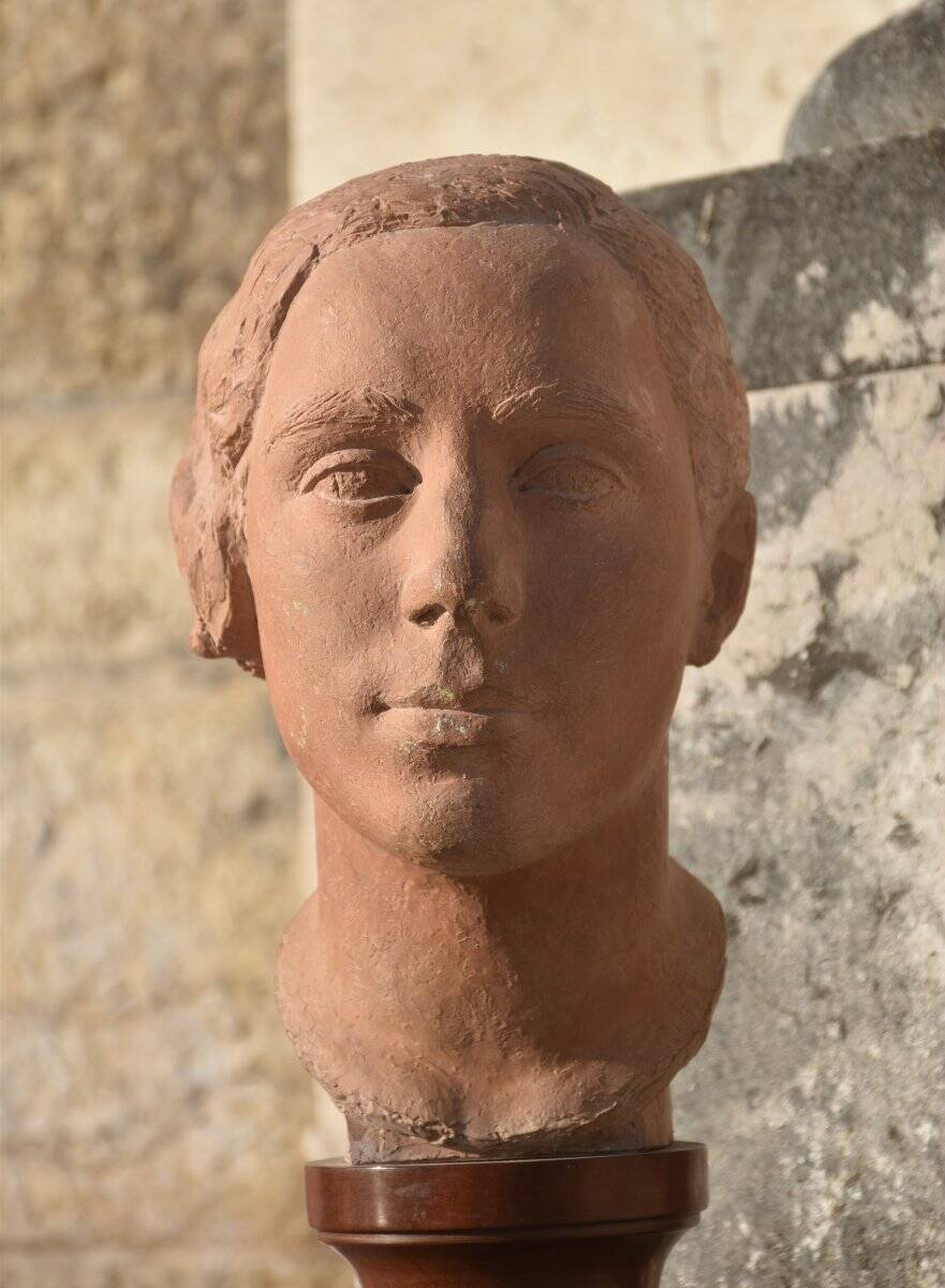 PRYAS, Bust of a Woman (circa 1935)