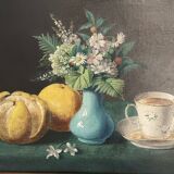 Still Life with Grapefruit and a Cup of Coffee