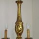 French Antique Traditional Bronze 8 Light Chandelier Acanthus Detail 5566