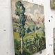 Oil painting landscape mountain 1939