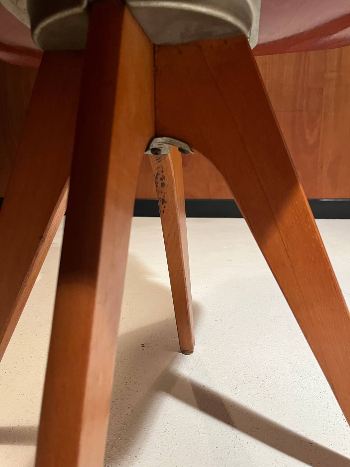 Flototto chair - vintage plywood 1960