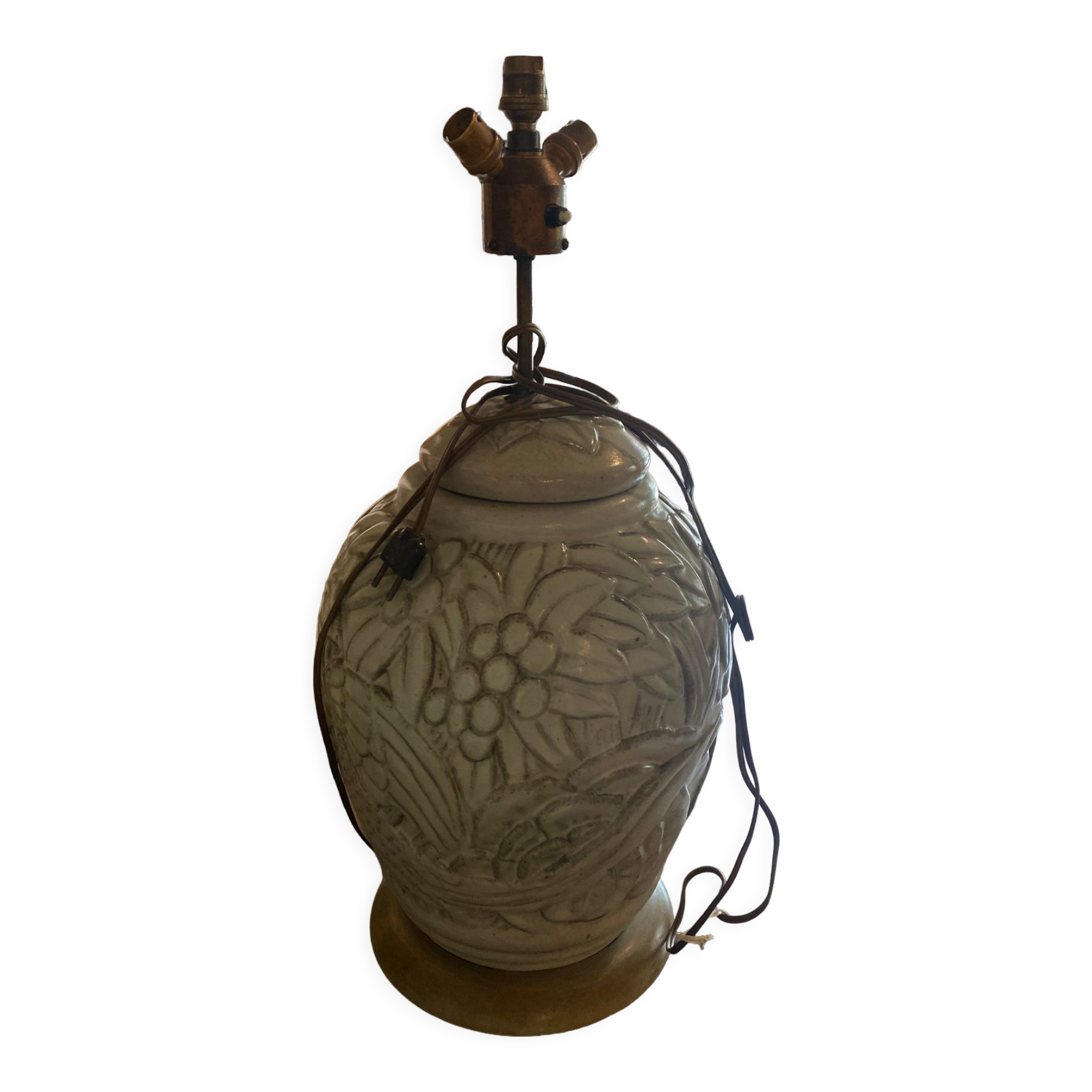 Mougin ceramic lamp 1930