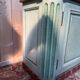 Low plinth buffet – Louis XIV period – Reclaimed wood & Faux marble