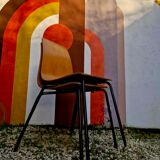 Pair of Chairs Pierre Guariche Papyrus Model Steiner Edition 1950