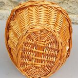 Trio of wicker baskets