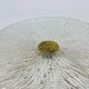 Mid-century design centrepiece crystal and brass bowl, 1960s