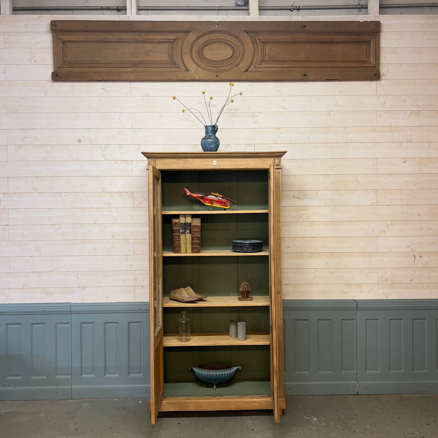 Antique Napoleon III raw display case