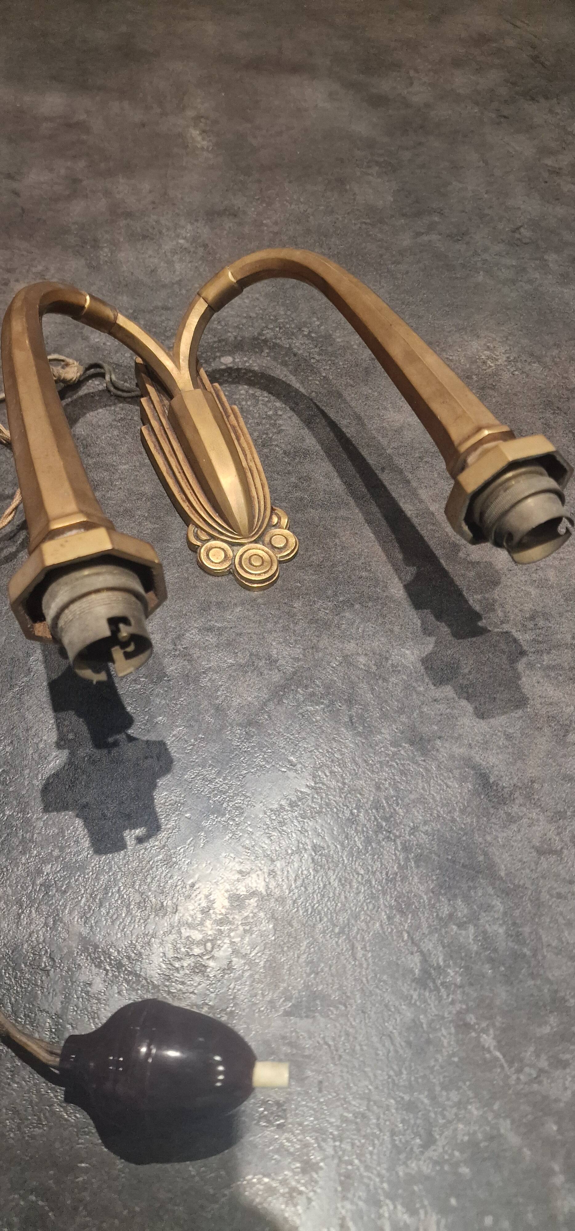 Boretti bronze wall light