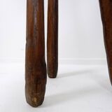 Barrel Tripod side table or tripod Planter - Brutalist
