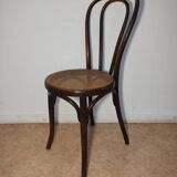 Caned bistro chair