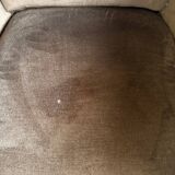 Brown velvet living room