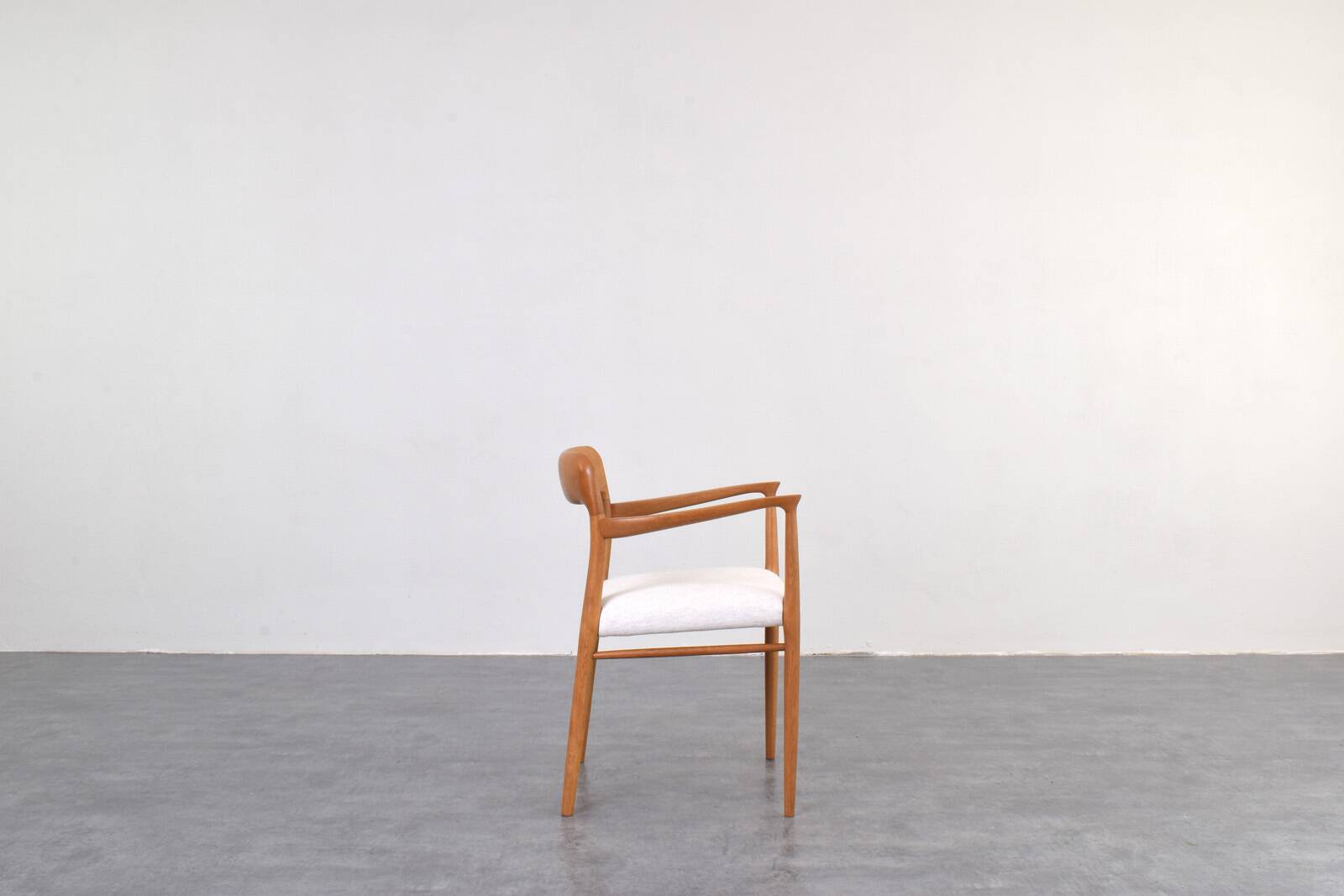 Mid-Century Model 56 Danish Dining Chair by Niels O. Møller for J.L. Møller