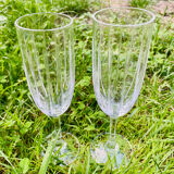 Flutes à champagne en cristal DaVinci