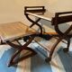 Teak service trolley with nesting table, mid-century modernism.