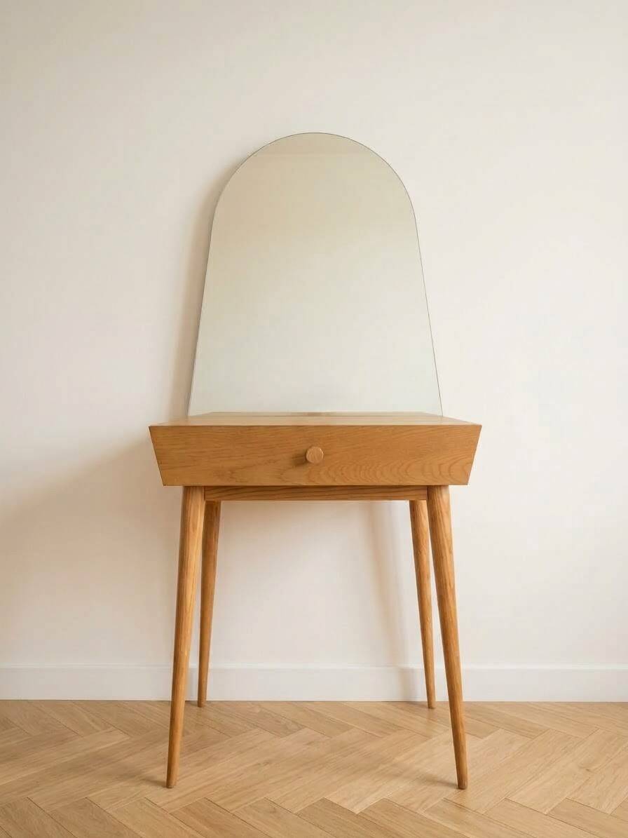Vintage Scandinavian wooden dresser