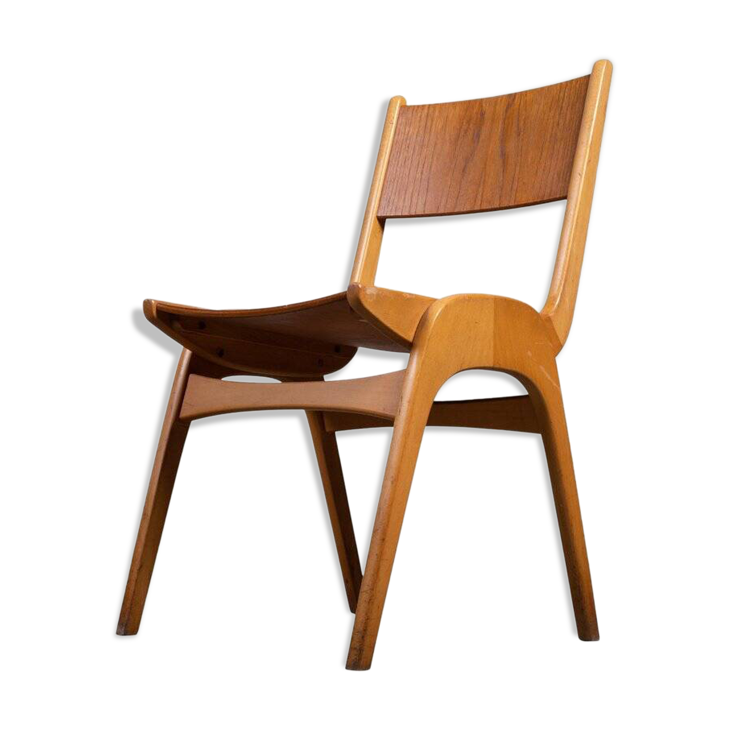Stackable chairs attributed to Sorø Møbelfabrik, Denmark, 1950s, Set of 6