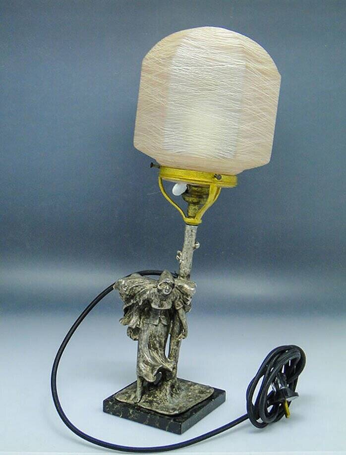 20th century Sturm night lamp by J. Beck, Germany, 1890s