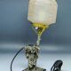20th century Sturm night lamp by J. Beck, Germany, 1890s