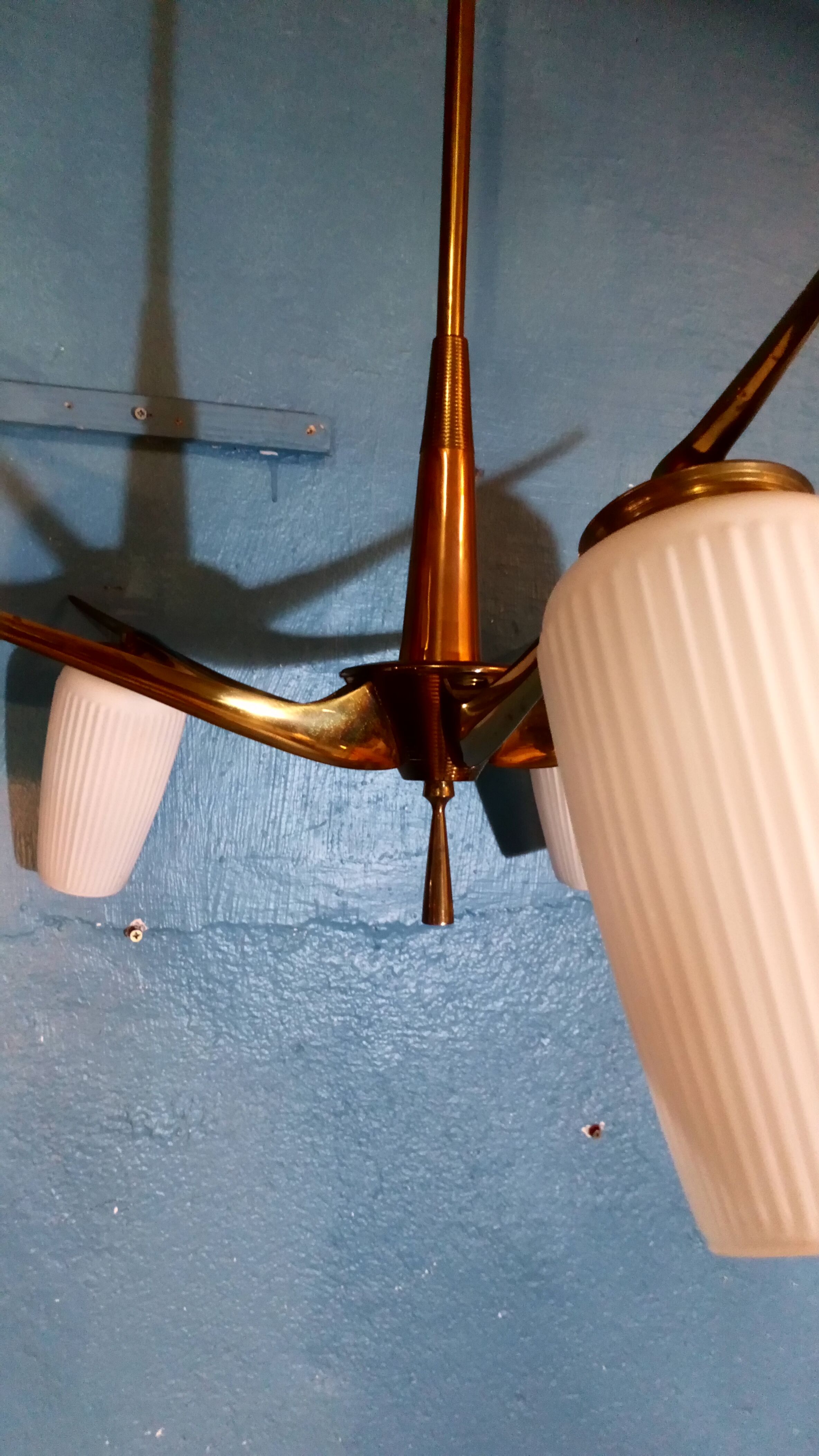 Chandelier suspension "Star" 1950s