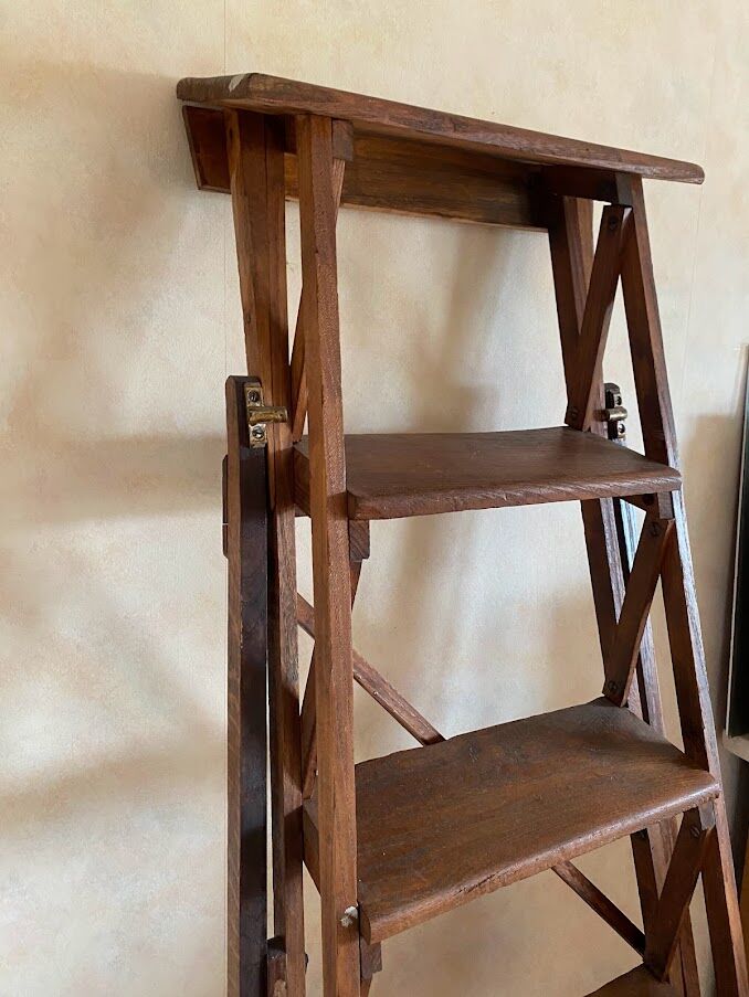 Library stepladder, nineteenth century