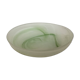 Green glass paste empty pocket ashtray A