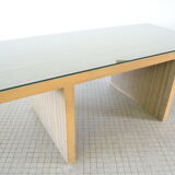 Vitra 'Easy edges' table by Frank Gehry 1972 vintage design