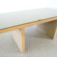 Table Vitra 'Easy edges'  par Frank Gehry 1972 design vintage