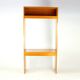 Architectural Mid Century Dressing Table With Hidden Compartment, Czechoslo