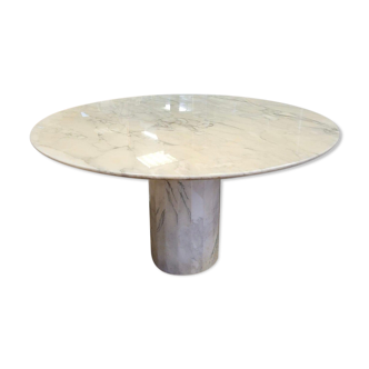 Carrara marble dining table