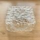 Square glass wall lamp vintage