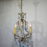 Lustre cage 3 lumières