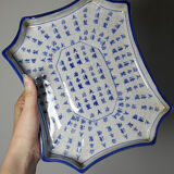 Chinese Qing style tea service porcelain calligraphy "Epitaph" vintage