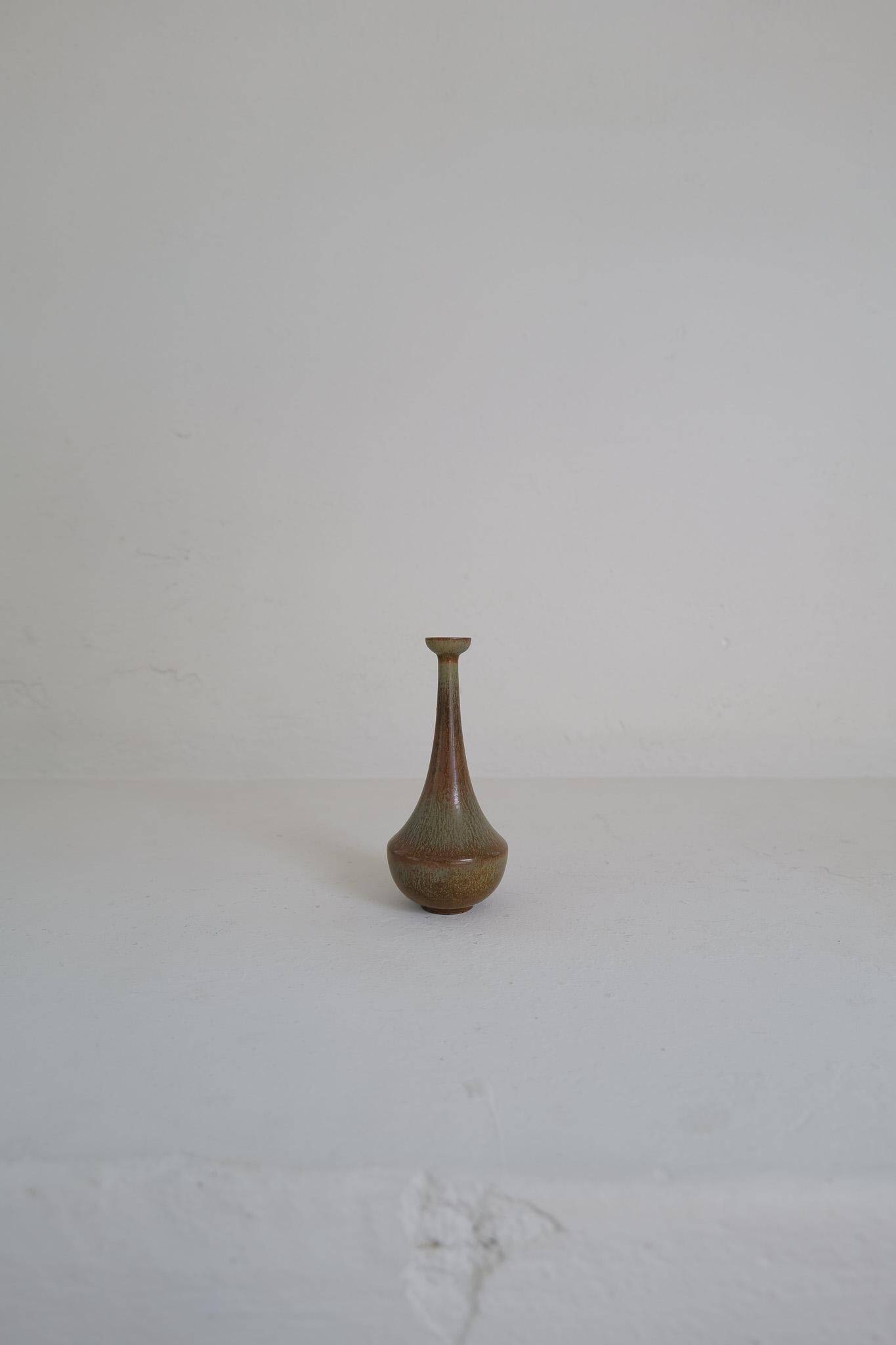 3 vase en céramique par Gunnar Nylund Rörstrand Suède, années 1950