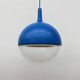 Vintage Space Age Blue Ceiling Lamp Väster by Knut Hagberg for Ikea, Sweden