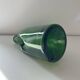 Green glass bottle