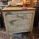 Transitional chest of drawers in solid cherry wood, early 20th century