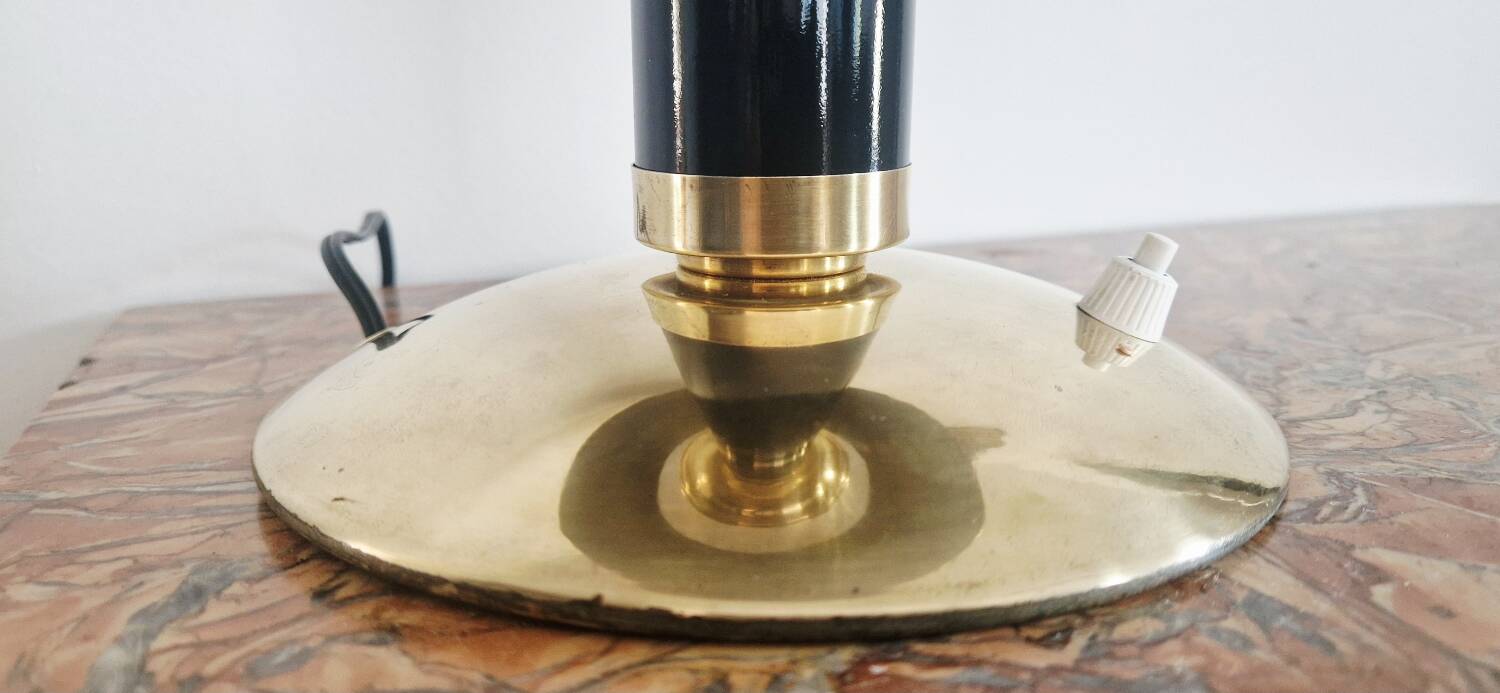 JUMO 350 Grand Luxe lamp - Brass and plexiglass - 1960s