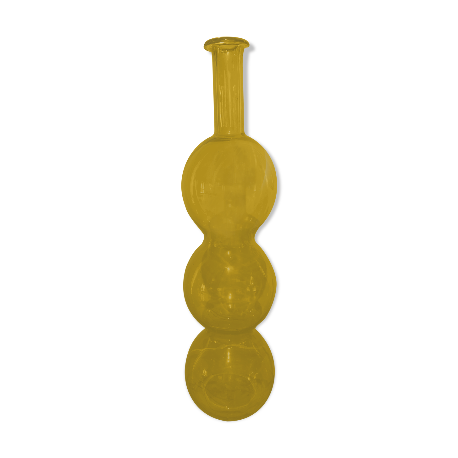 Bouteille décorative en verre de Murano