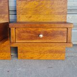 Scandinavian wall bedside