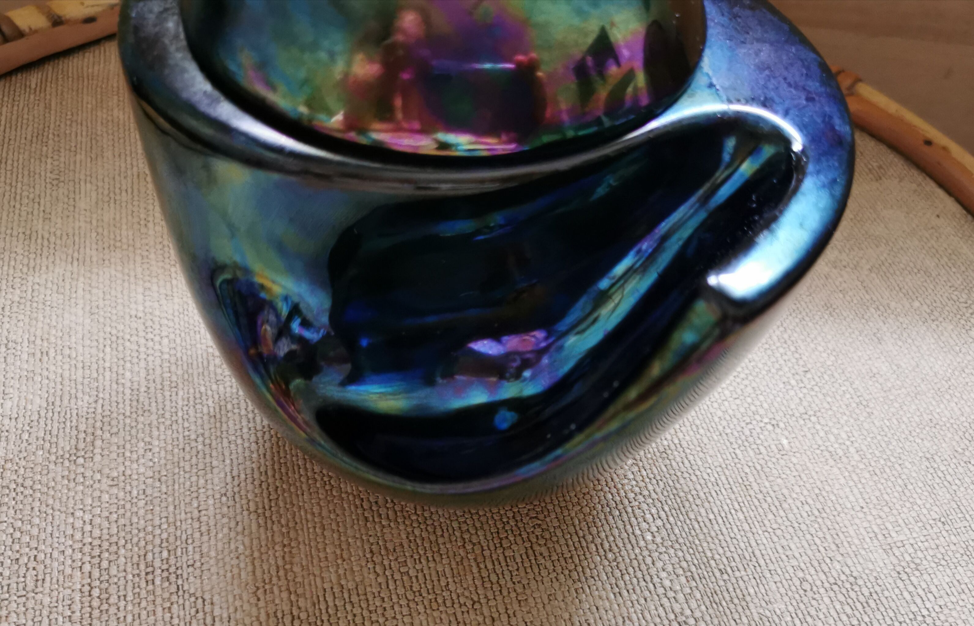 Verceram iridescent ceramic pot