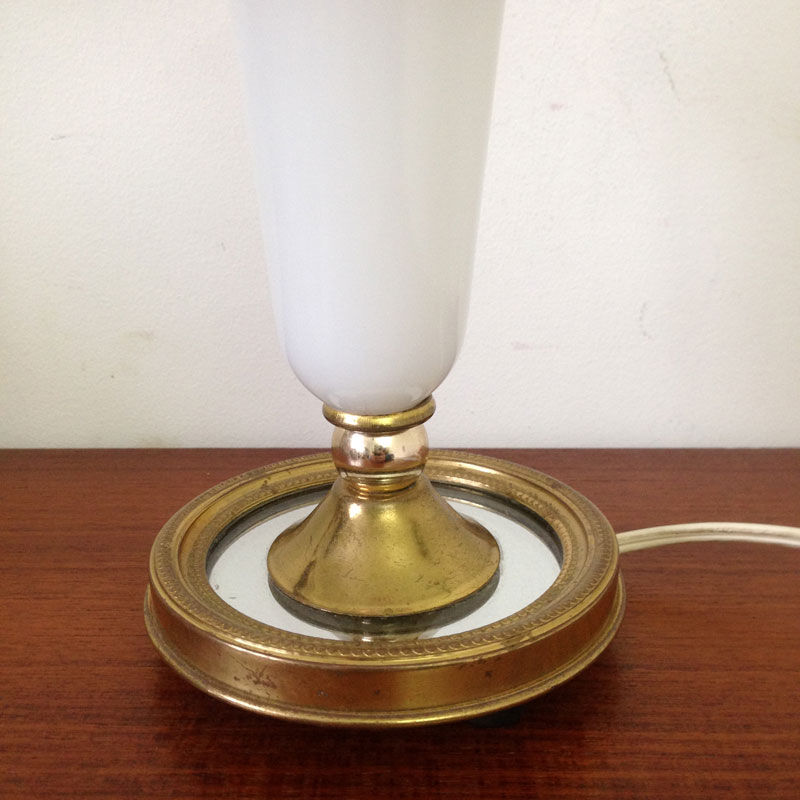 Opaline lamp 50s