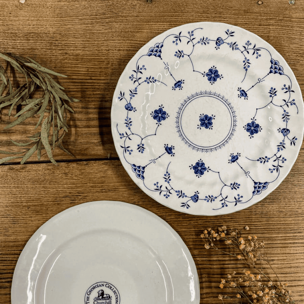 6 assiettes the Georgian collection Churchill - lot de 6 unités