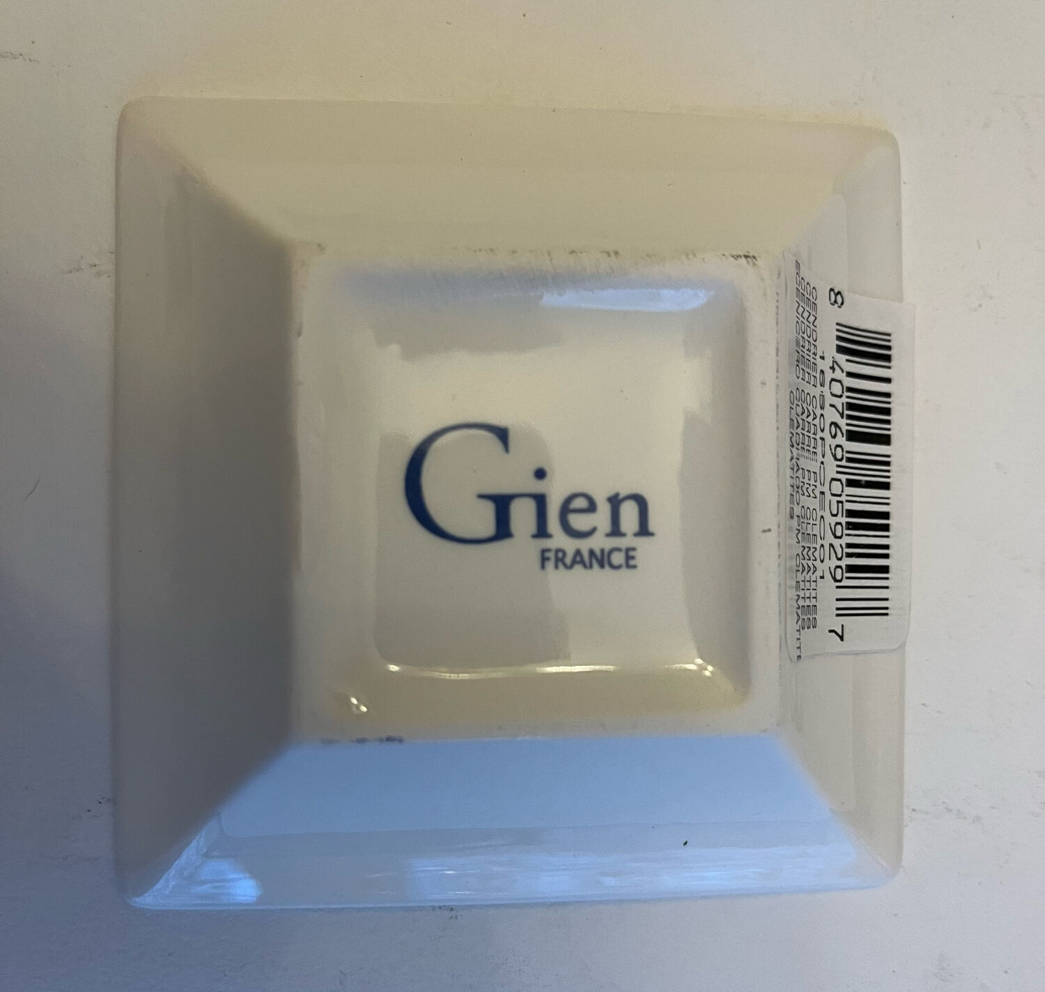 Pair of Gien ashtrays