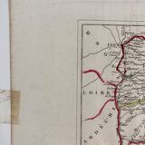 Old map of Isère