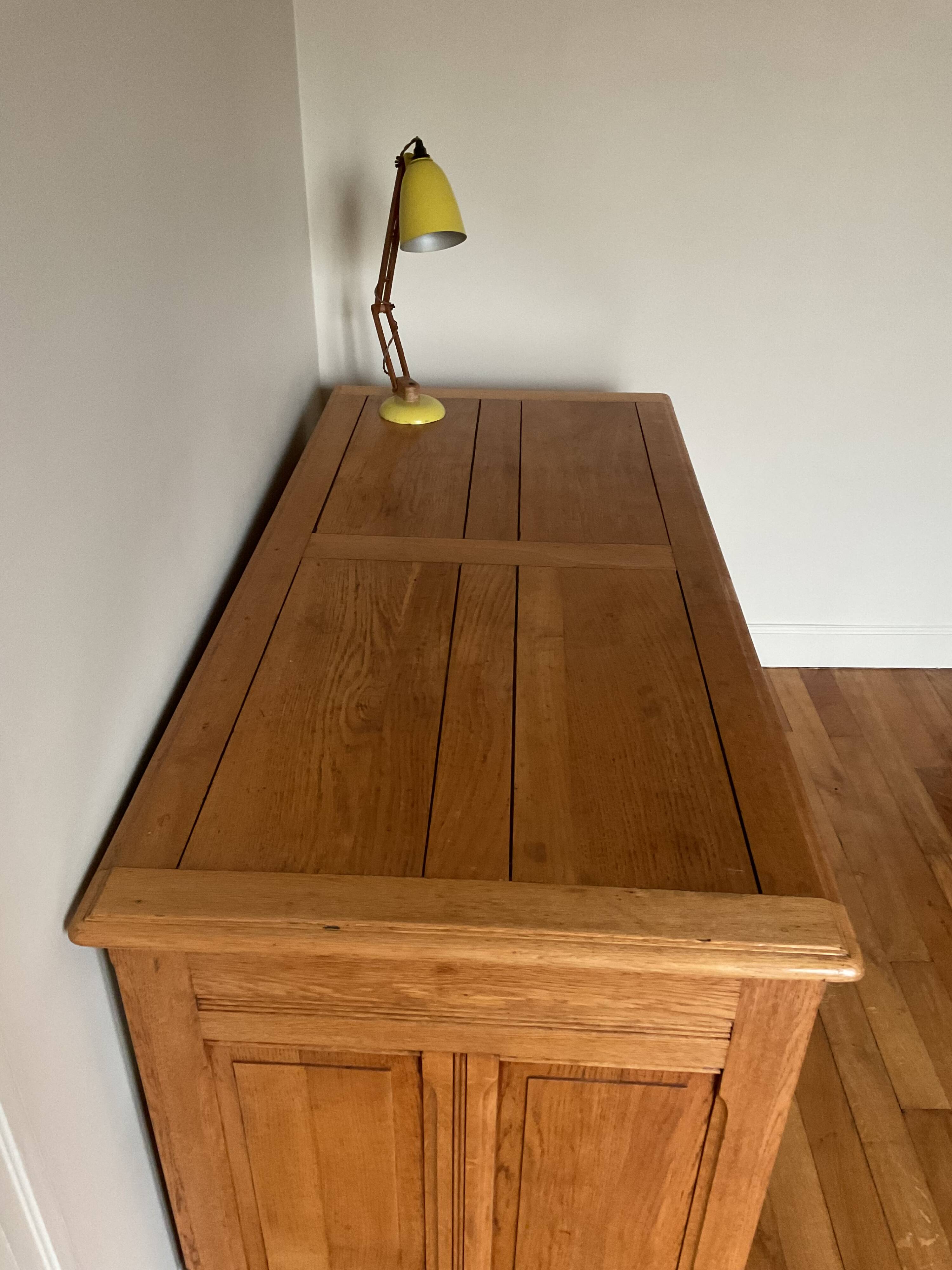 Antique oak desk