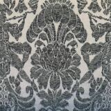 Louis XV blue velvet living room