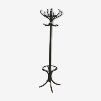 Black coat rack