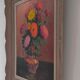 Still Life with Flowers Oil painting on panel signed Louis Morel